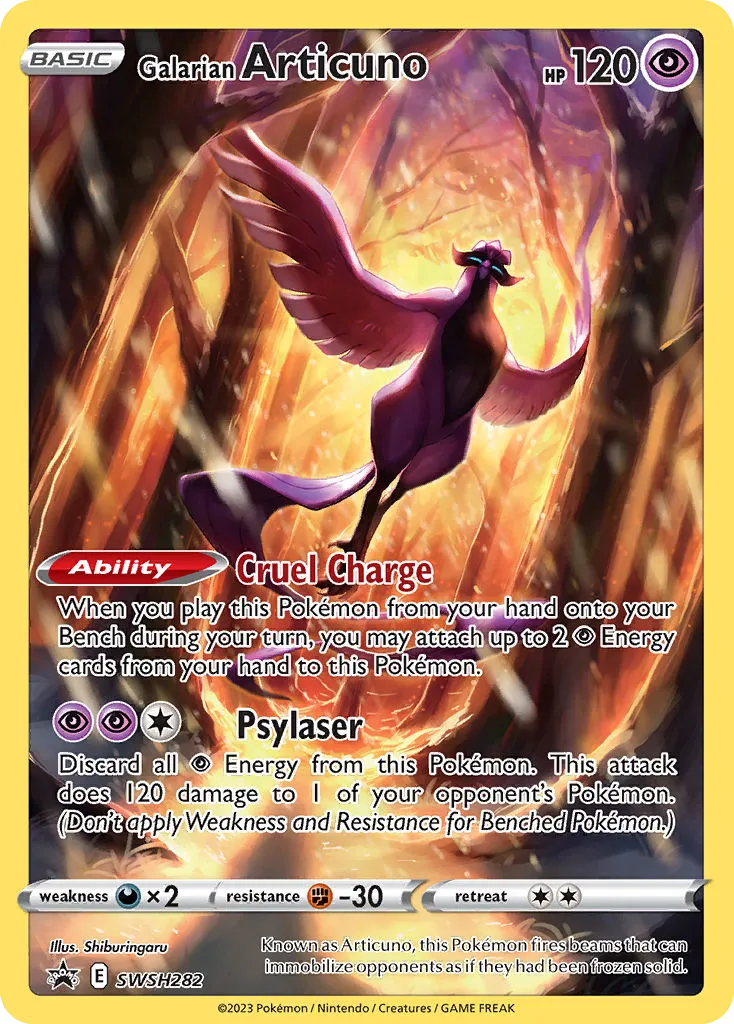 Galarian Articuno - SWSH Black Star Promos
