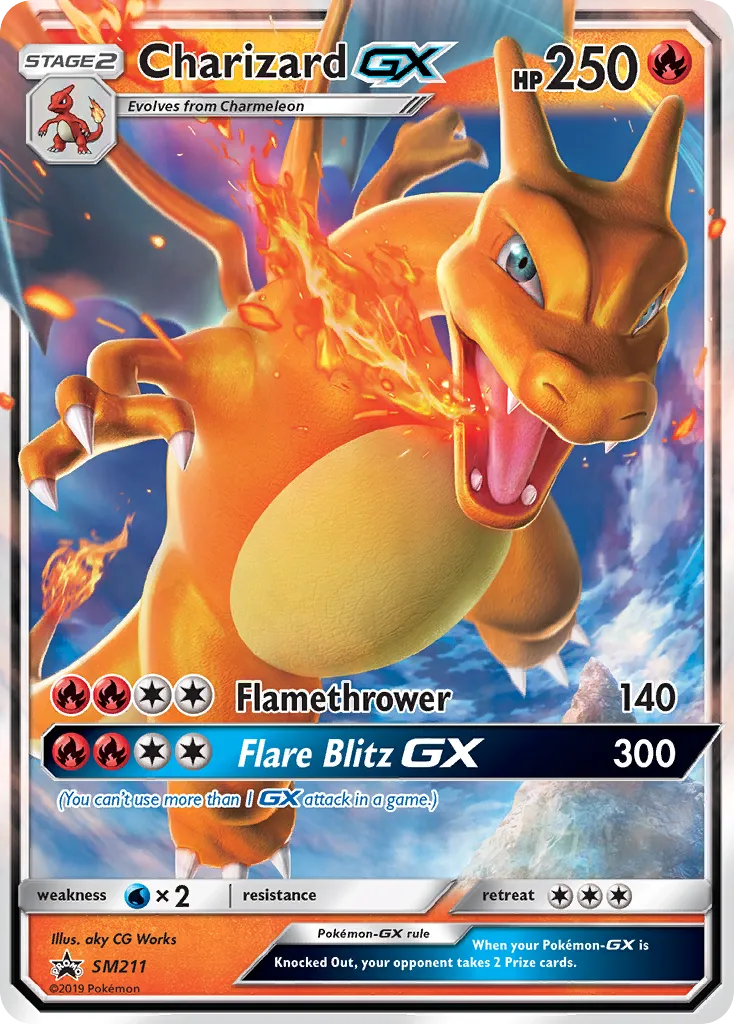 Charizard-GX - SM Black Star Promos