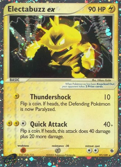 Electabuzz ex - Ruby & Sapphire