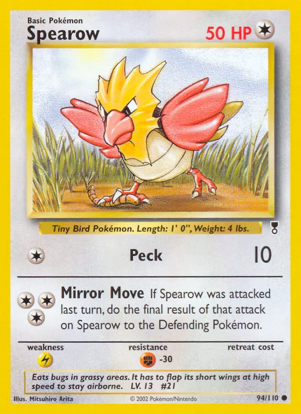 Spearow - Legendary Collection