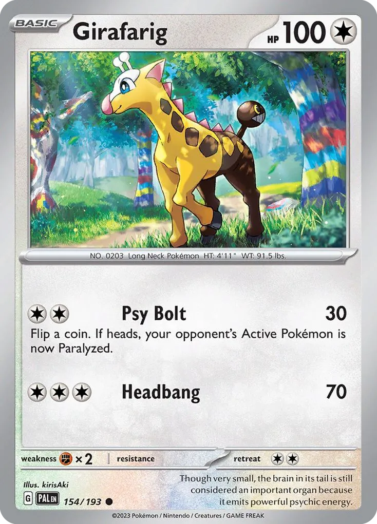 Girafarig - Paldea Evolved