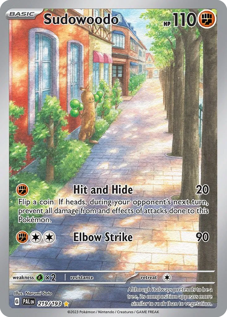 Sudowoodo - Paldea Evolved