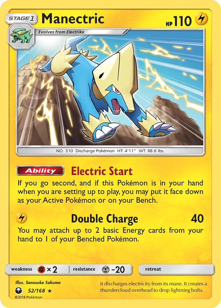 Manectric - Celestial Storm