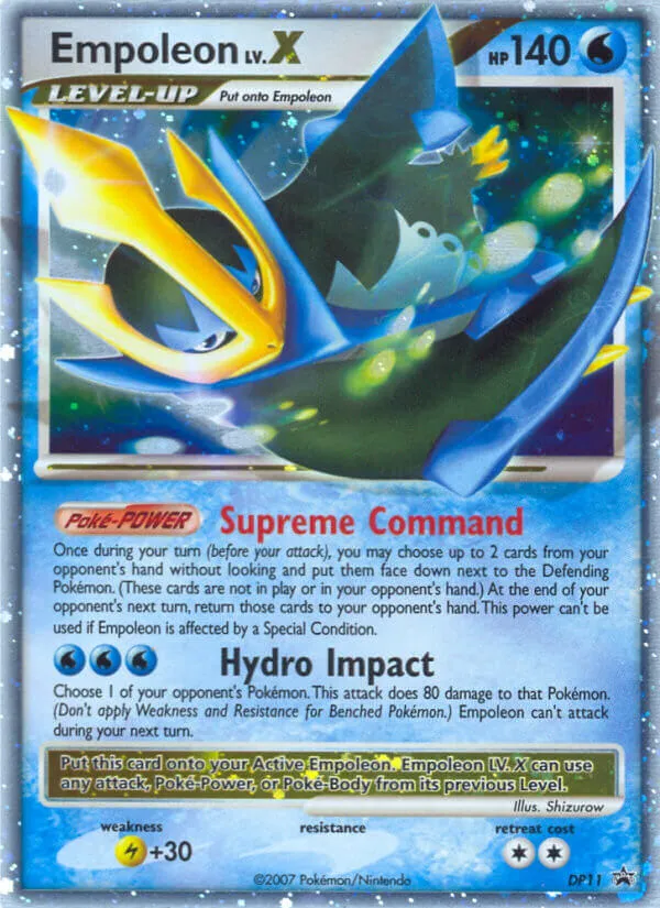 Empoleon LV.X - DP Black Star Promos