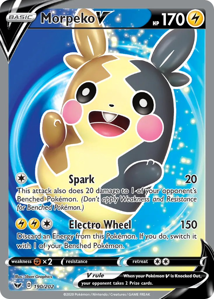 Morpeko V - Sword & Shield