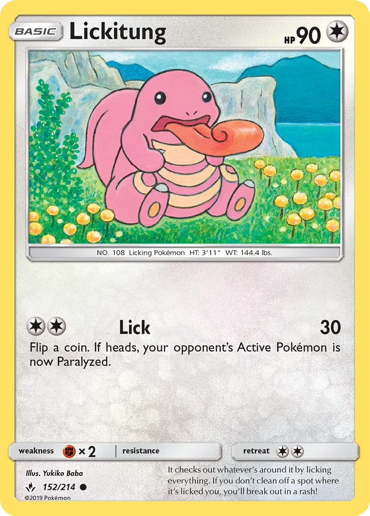 Lickitung - Unbroken Bonds
