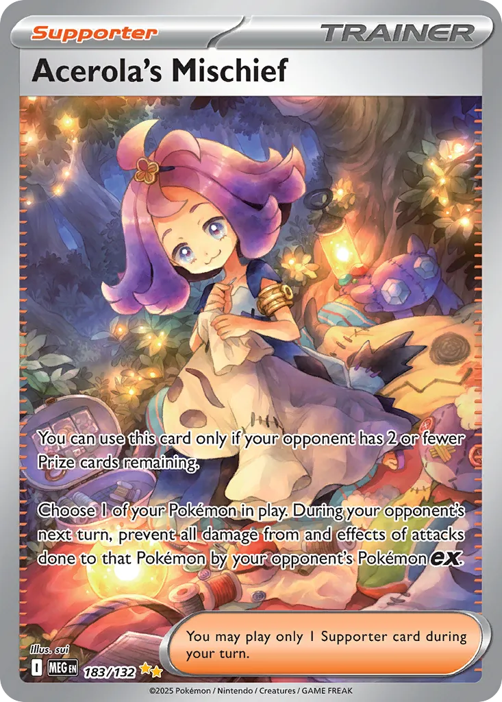 Acerola's Mischief - Mega Evolution