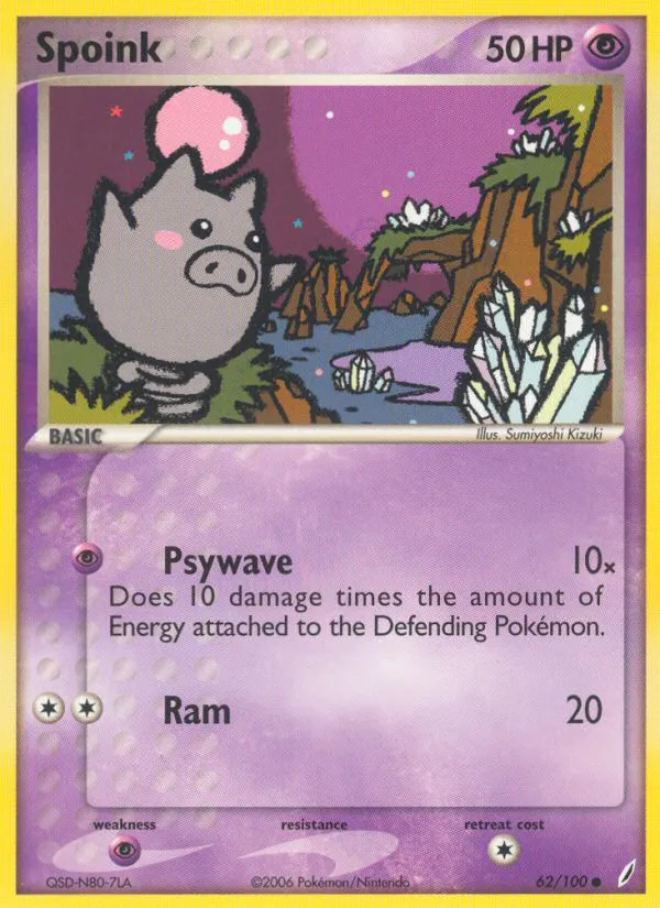 Spoink - Crystal Guardians