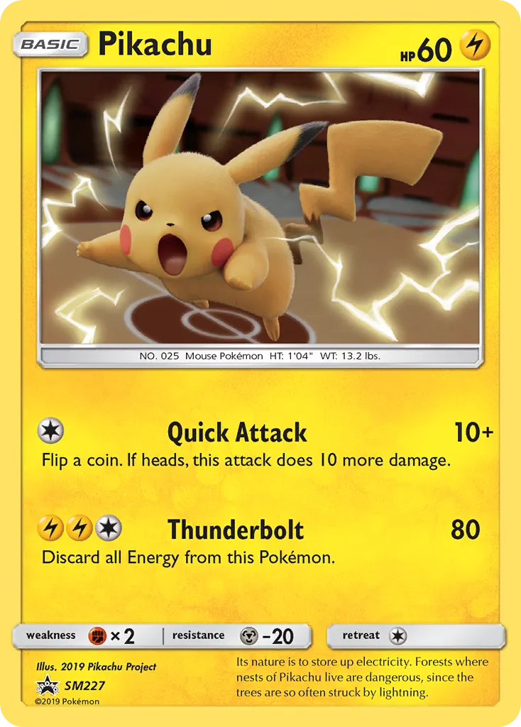Pikachu - SM Black Star Promos