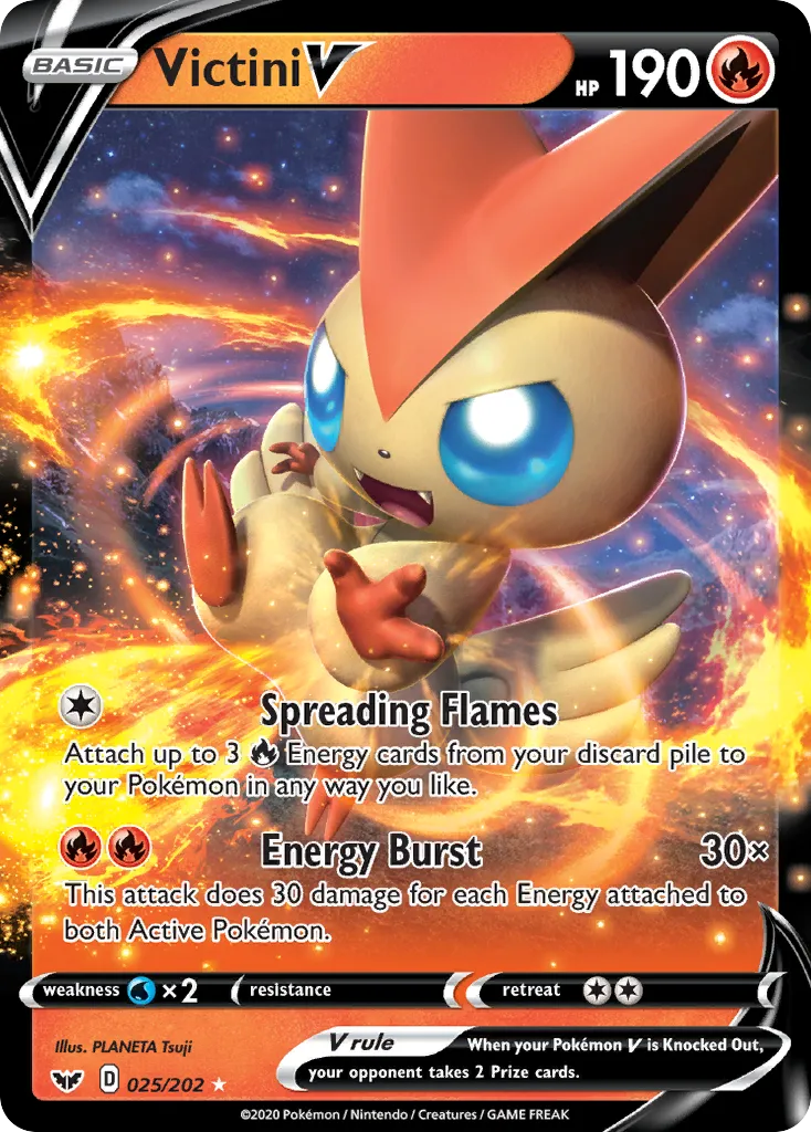 Victini V - Sword & Shield