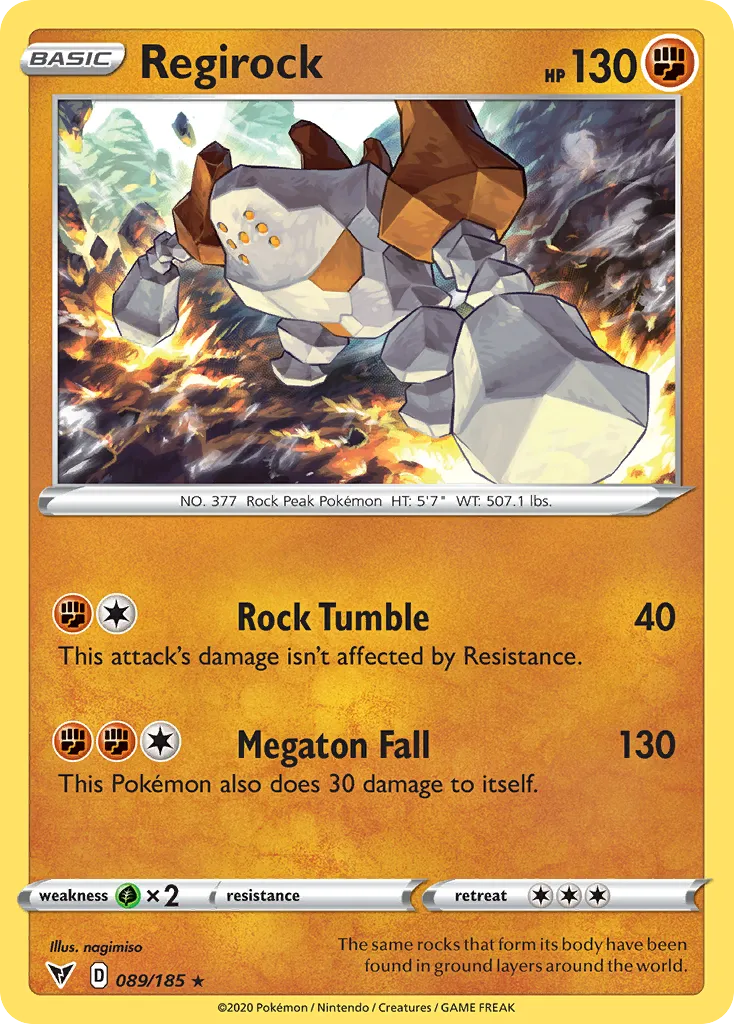 Regirock - Vivid Voltage