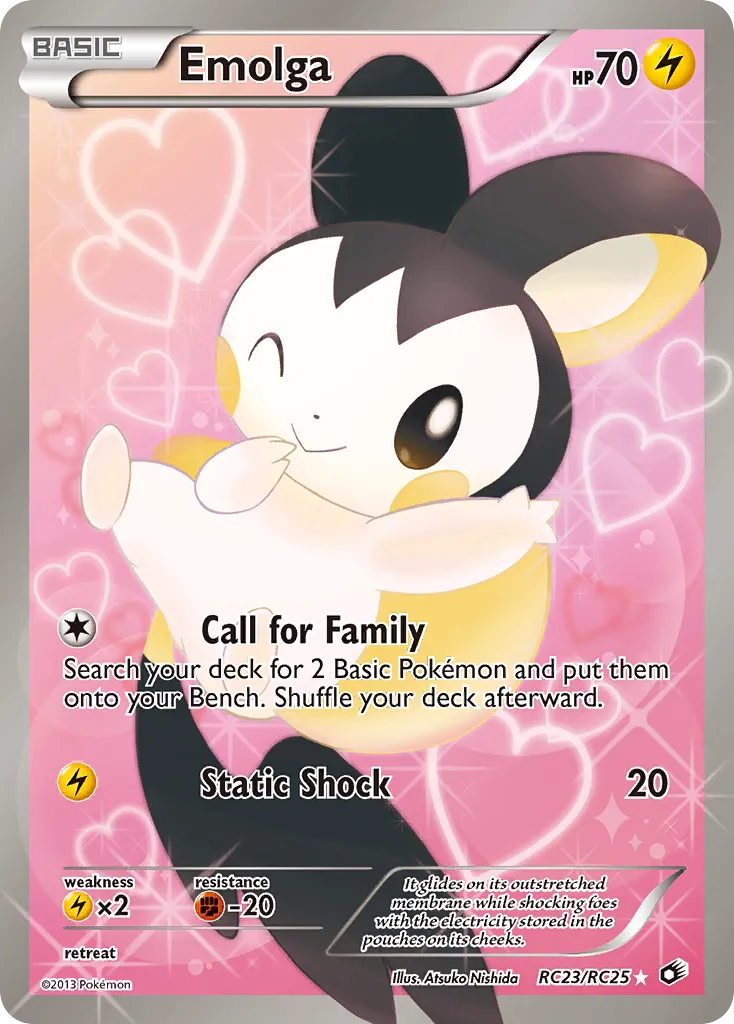 Emolga - Legendary Treasures