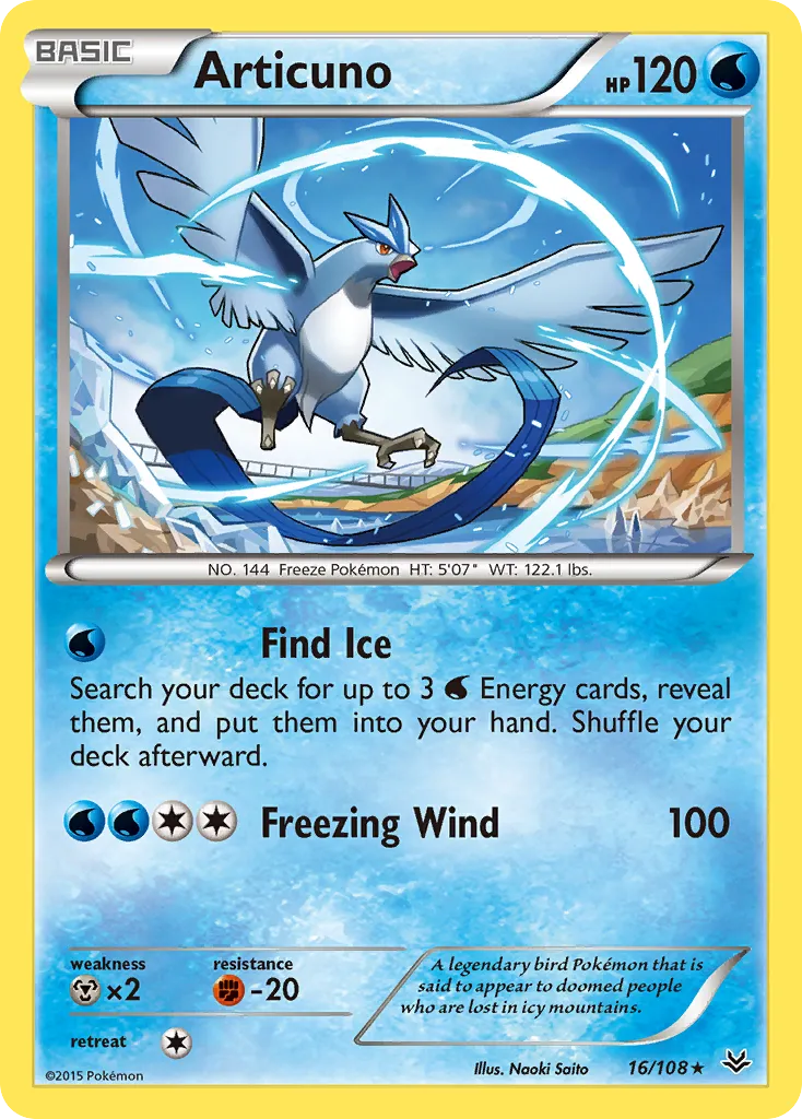 Articuno - Roaring Skies