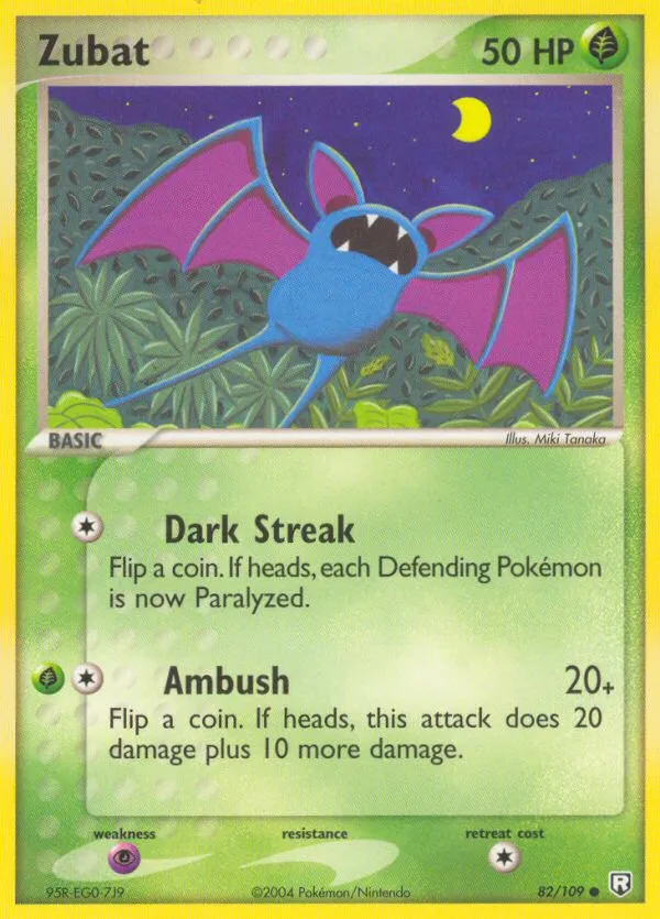 Zubat - Team Rocket Returns