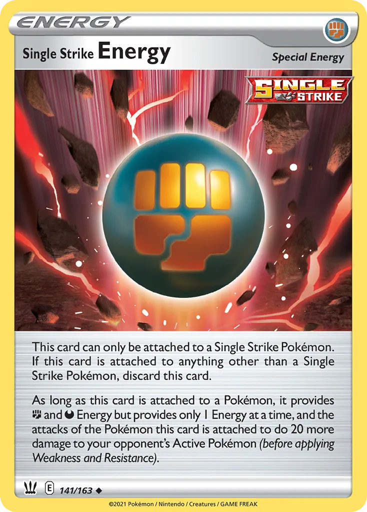 Single Strike Energy - Battle Styles