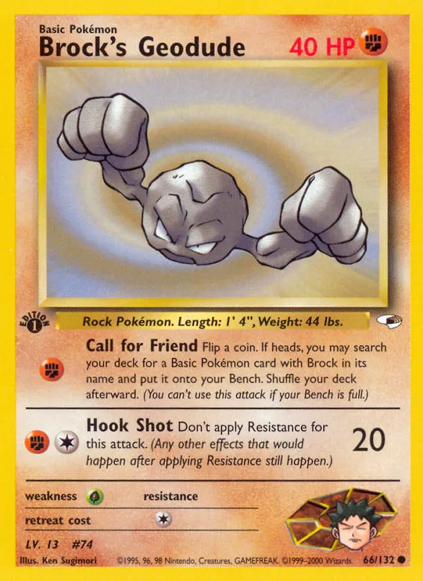 Brock's Geodude - Gym Heroes
