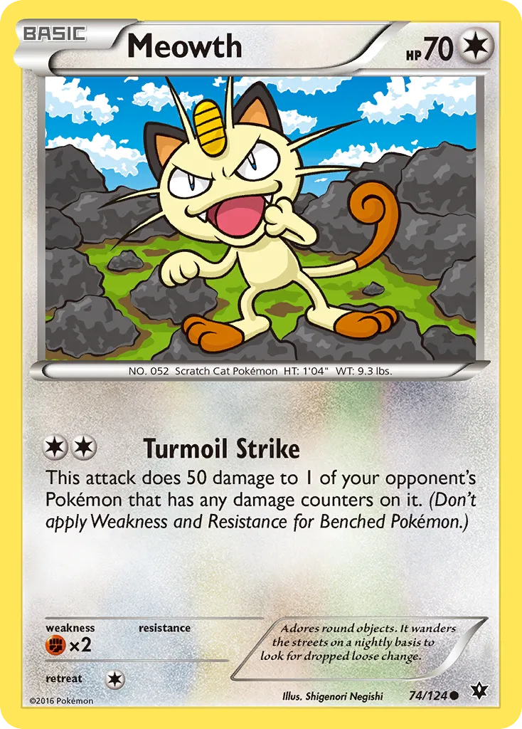 Meowth - Fates Collide