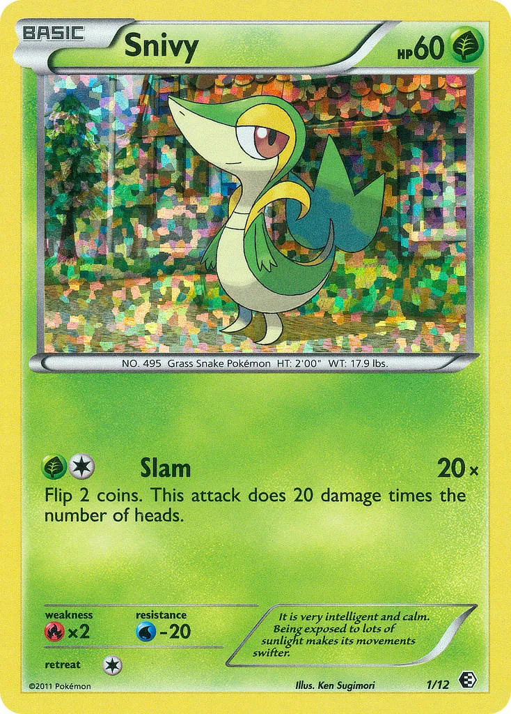 Snivy - McDonald's Collection 2011