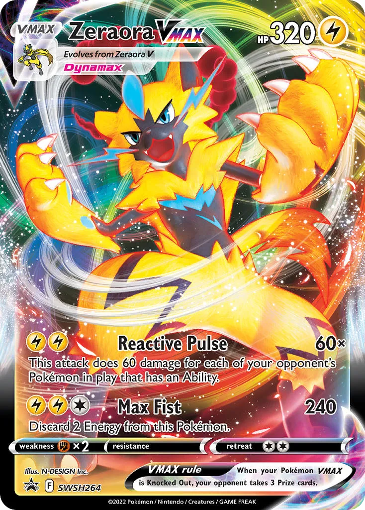 Zeraora VMAX - SWSH Black Star Promos