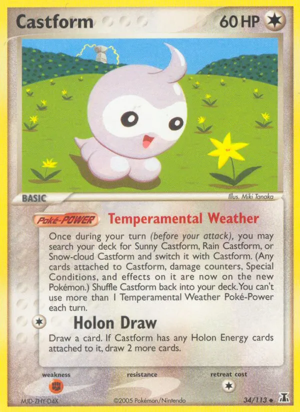 Castform - Delta Species