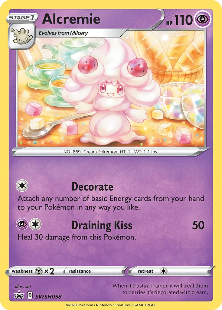 Alcremie - SWSH Black Star Promos