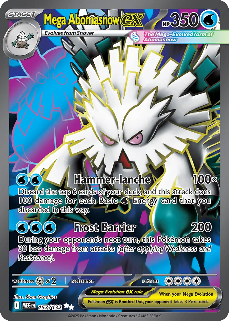 Mega Abomasnow ex - Mega Evolution