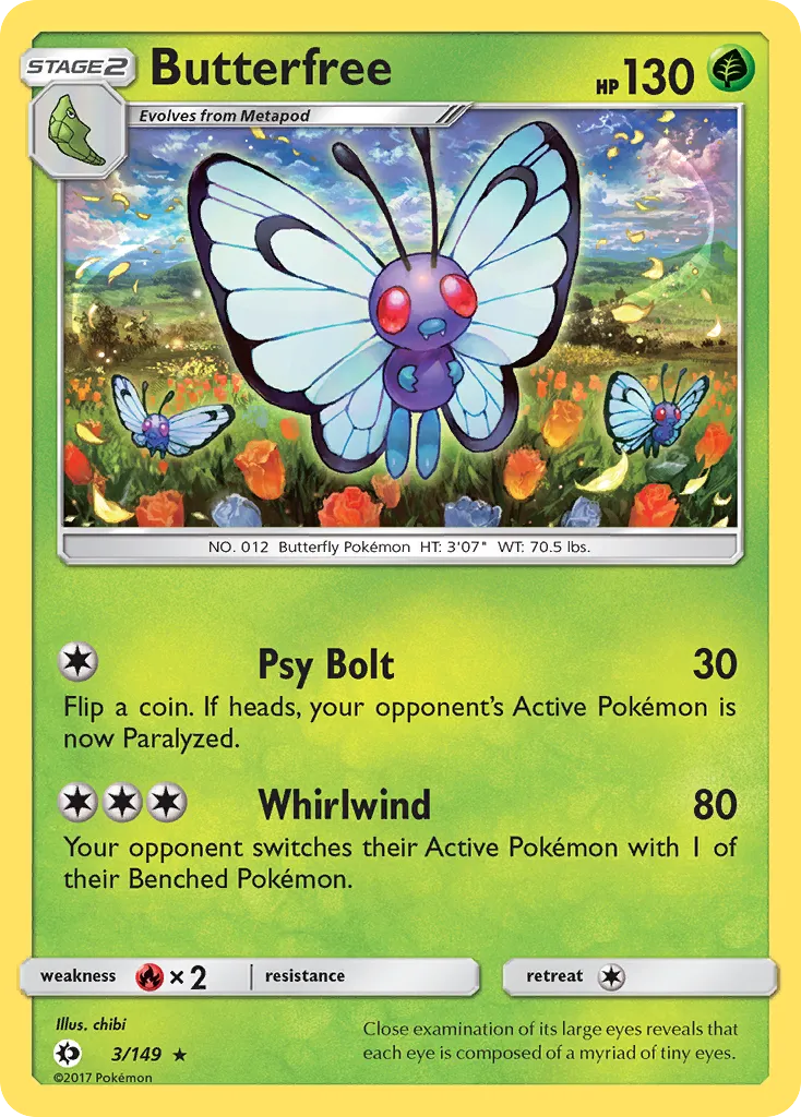 Butterfree - Sun & Moon