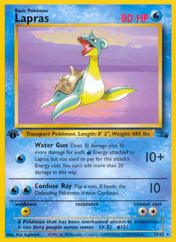 Lapras - Fossil