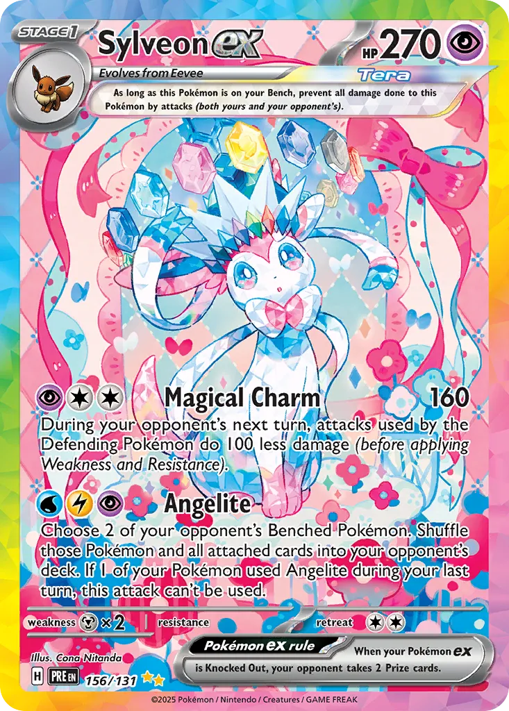 Sylveon ex - Prismatic Evolutions