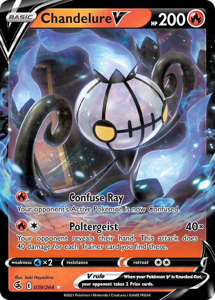 Chandelure V - Fusion Strike
