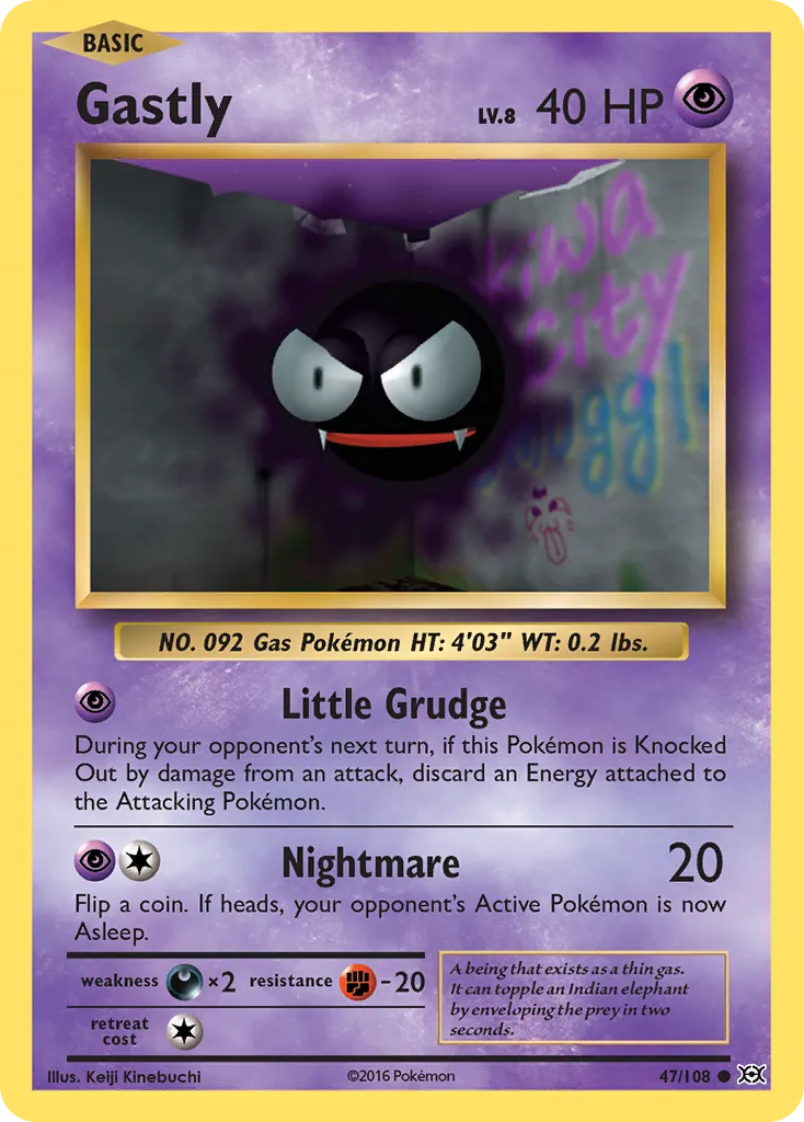 Gastly - Evolutions
