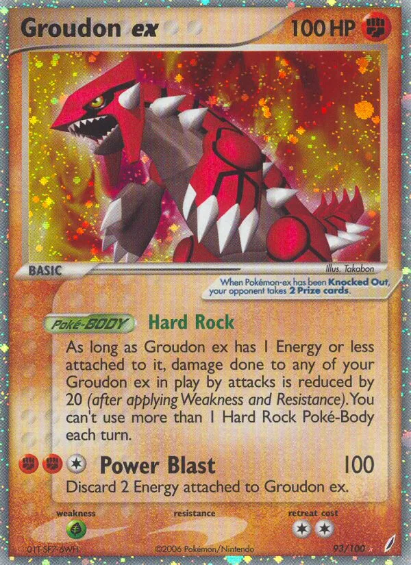 Groudon ex - Crystal Guardians
