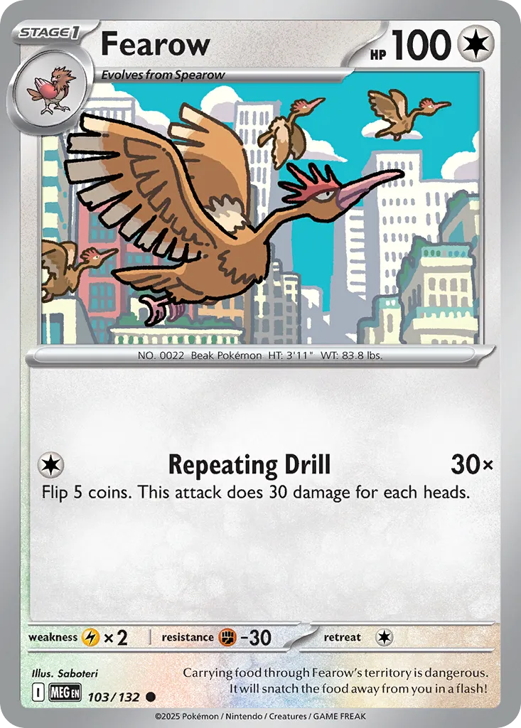 Fearow - Mega Evolution
