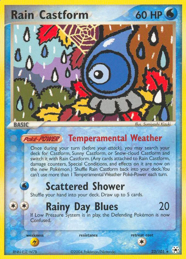 Rain Castform - Hidden Legends