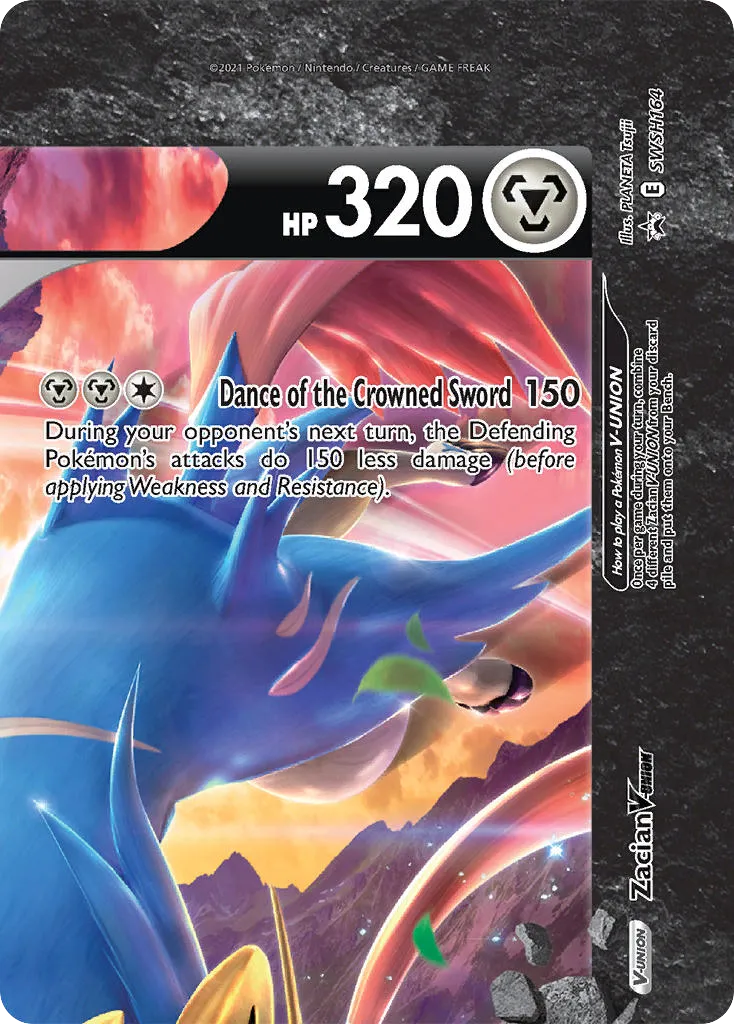 Zacian V-UNION - SWSH Black Star Promos