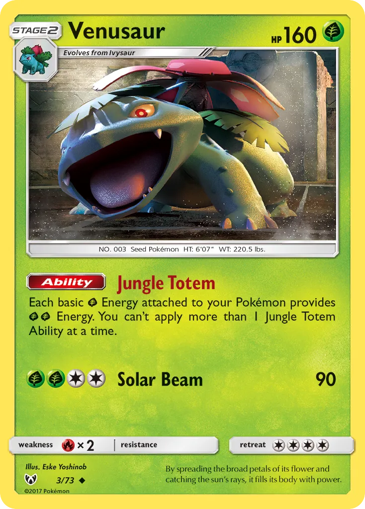 Venusaur - Shining Legends