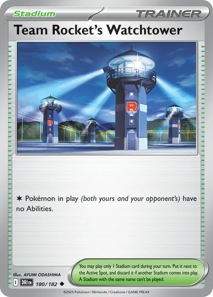 Team Rocket's Watchtower - Destined Rivals