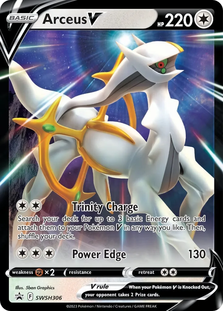 Arceus V - SWSH Black Star Promos