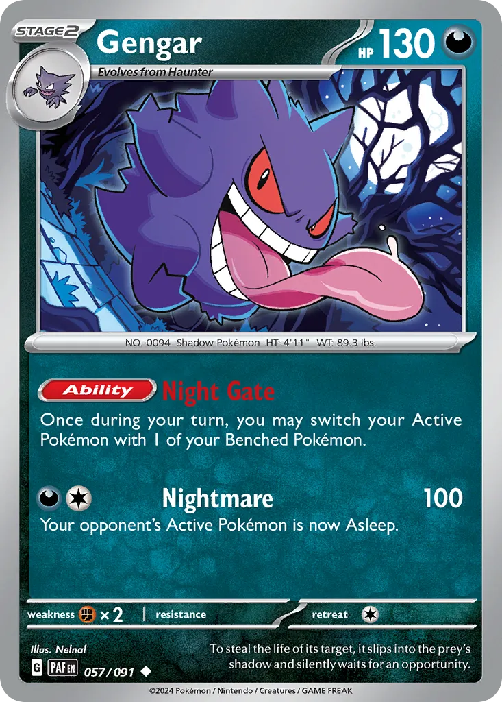 Gengar - Paldean Fates