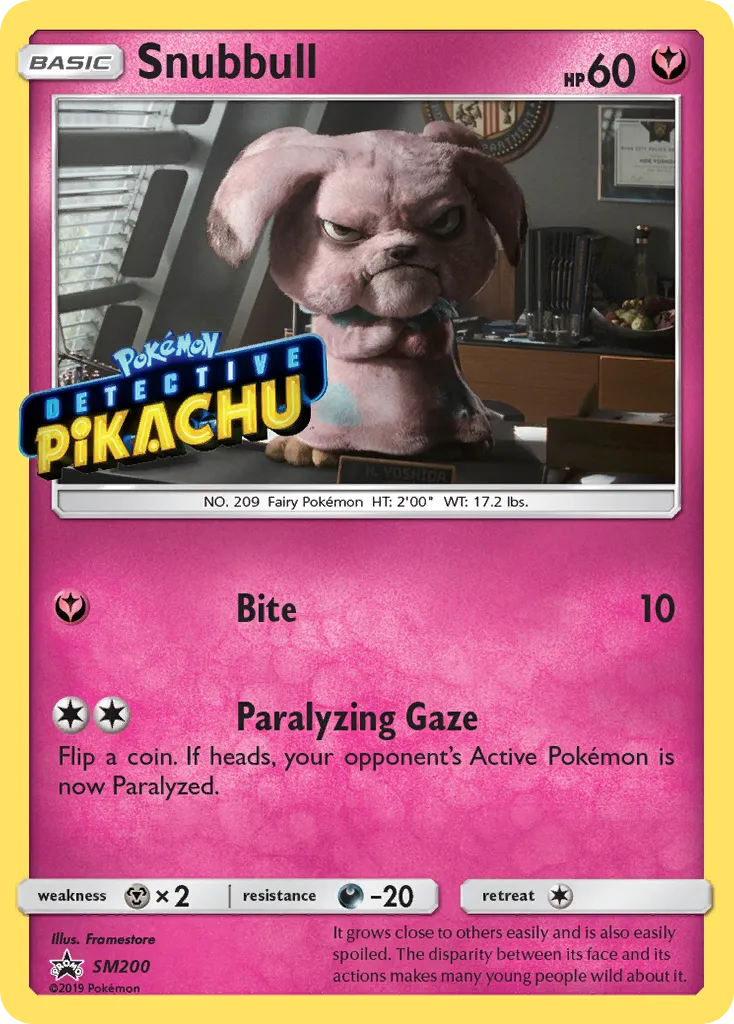 Snubbull - SM Black Star Promos