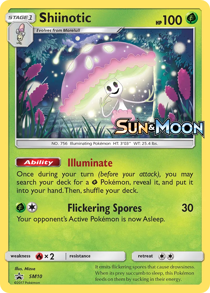 Shiinotic - SM Black Star Promos