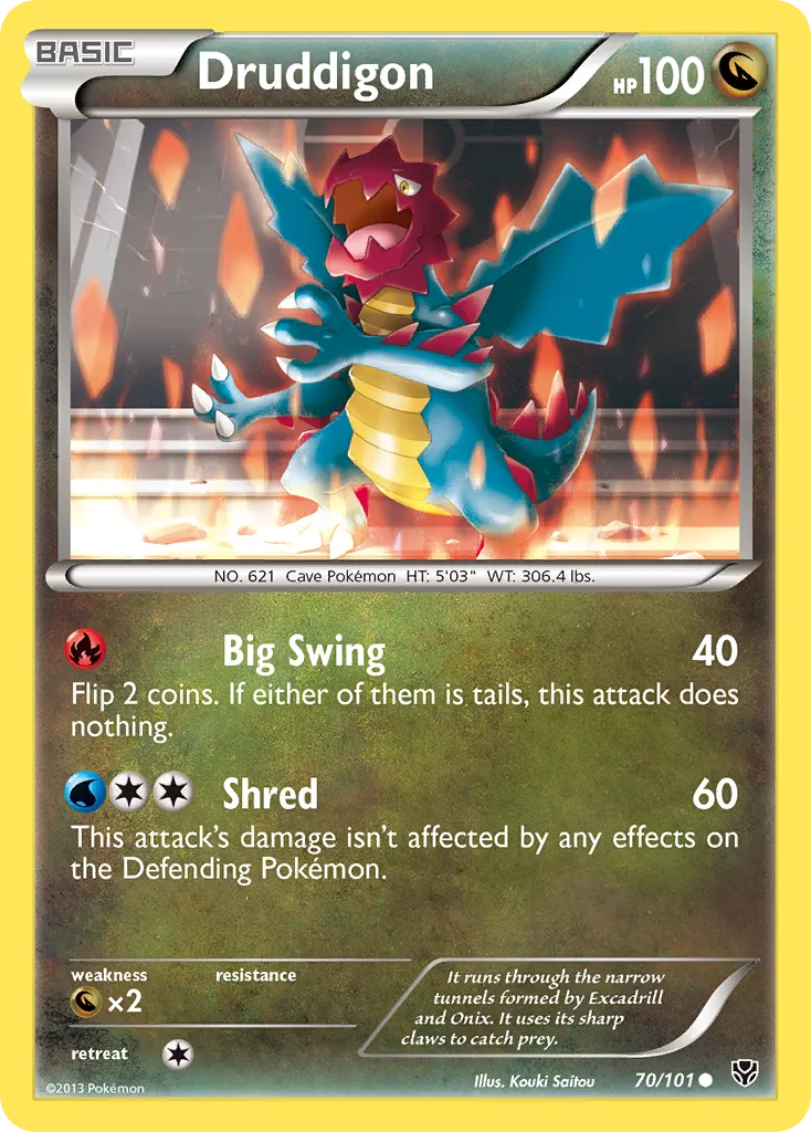 Druddigon - Plasma Blast
