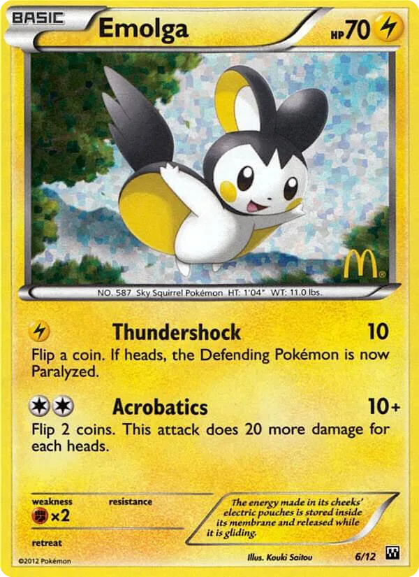 Emolga - McDonald's Collection 2012