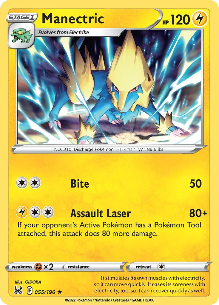 Manectric - Lost Origin