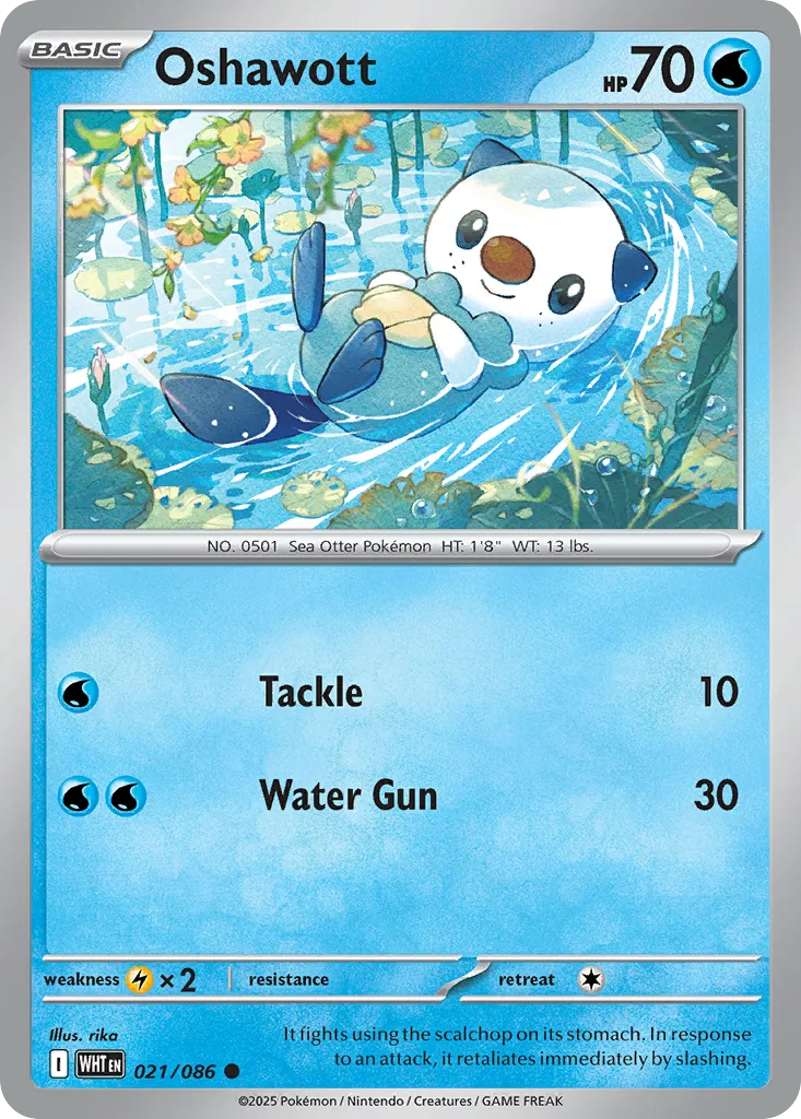 Oshawott - White Flare