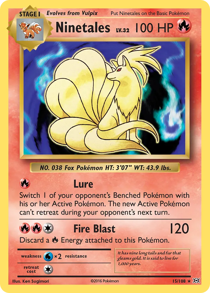 Ninetales - Evolutions