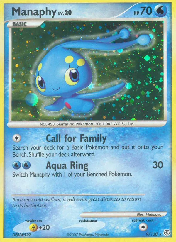 Manaphy - Diamond & Pearl