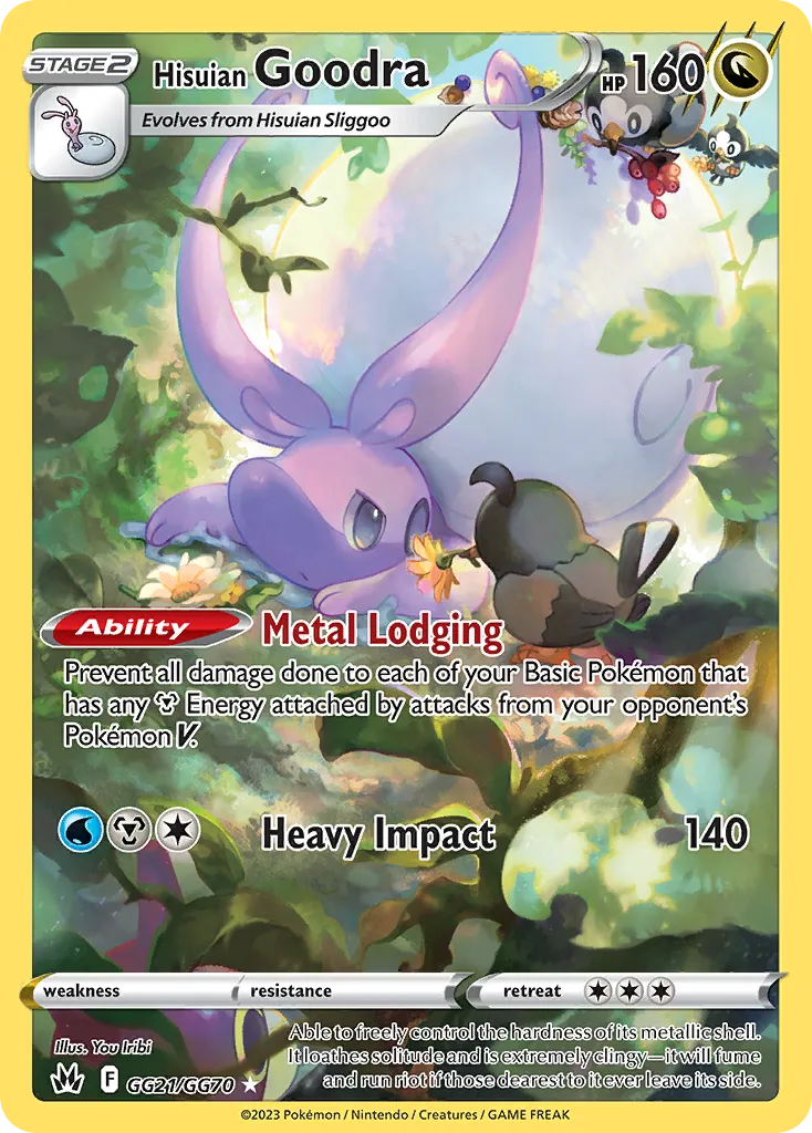 Hisuian Goodra - Crown Zenith Galarian Gallery