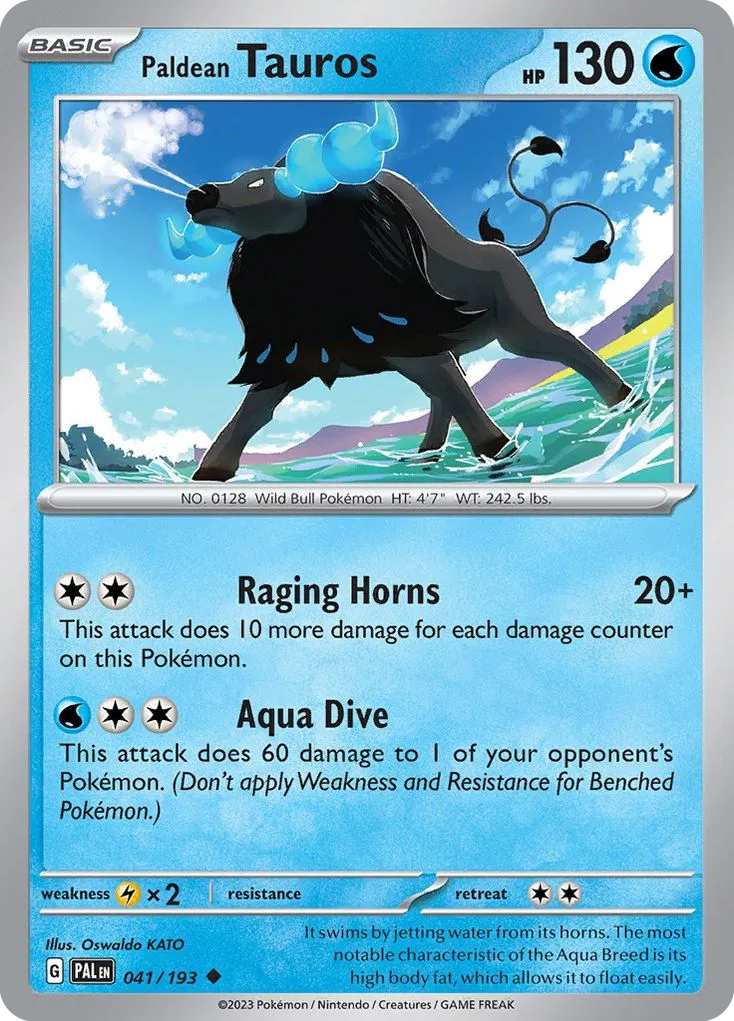 Paldean Tauros - Paldea Evolved