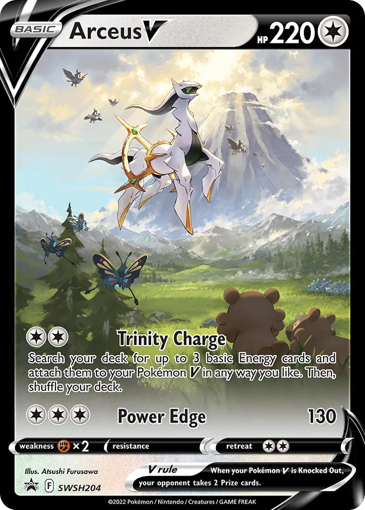 Arceus V - SWSH Black Star Promos
